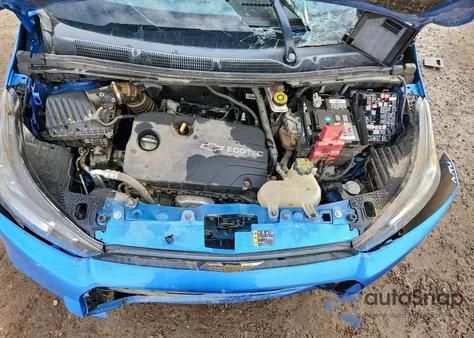 2017 Chevrolet Spark Ls из США, поврежденный, VIN KL8CB6SA6HC826371